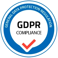 Bollino «GDPR Compliance» del Regolamento generale sulla protezione dei dati