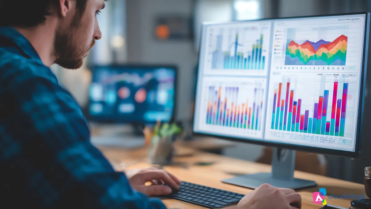 Dashboard di analisi dei costi operativi con grafici e metriche di performance per l'ottimizzazione aziendale