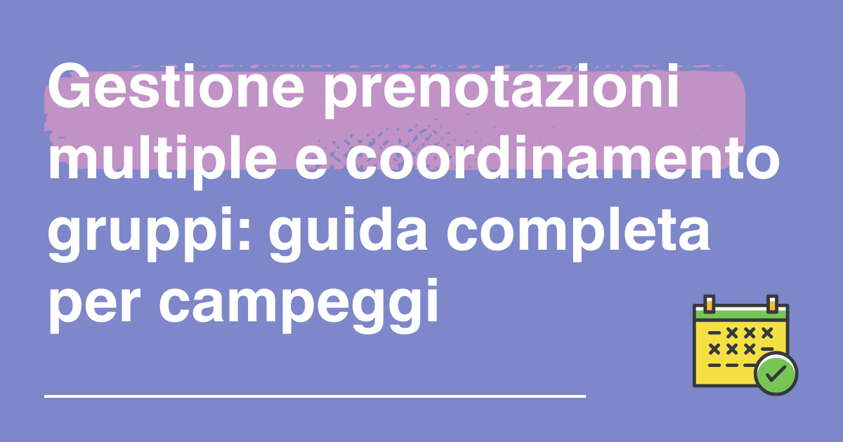 gestione prenotazioni
